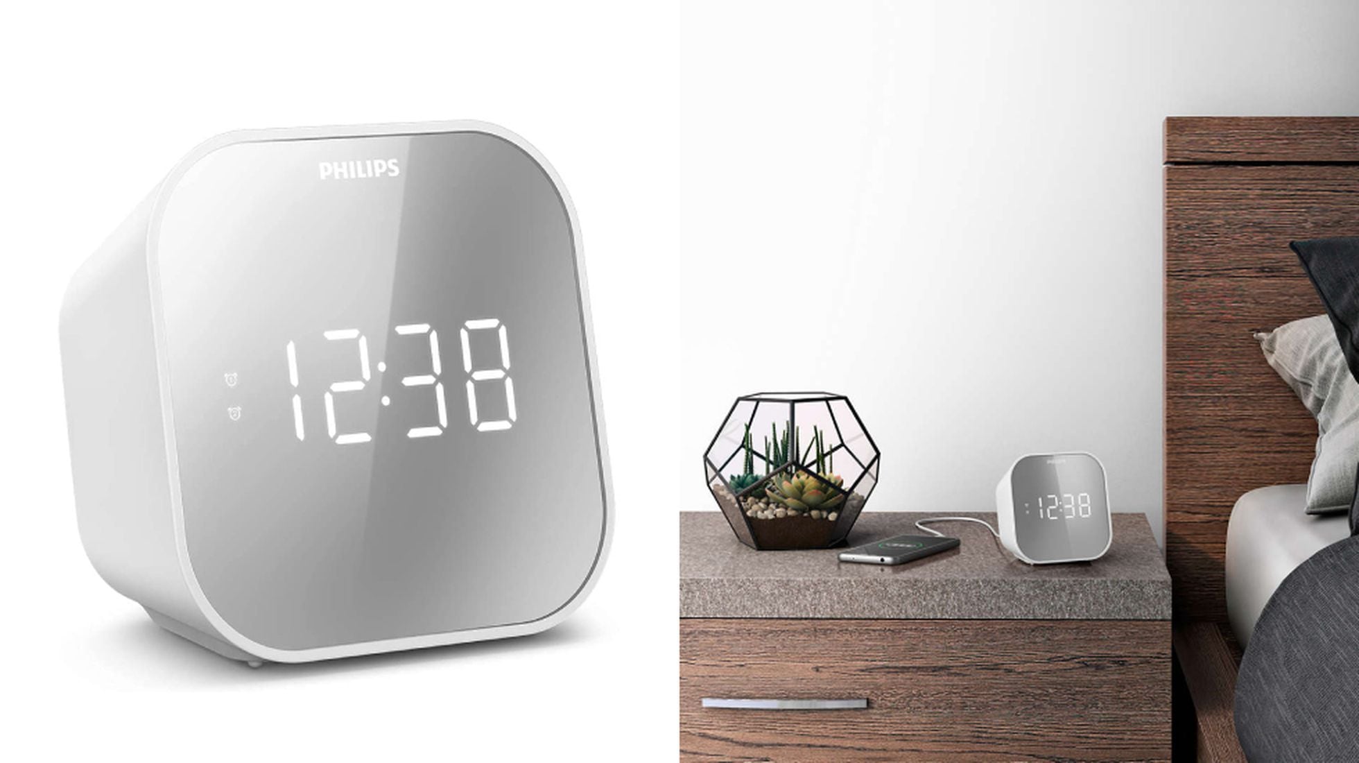 Este despertador Philips rebajado te sorprenderá por su diseño