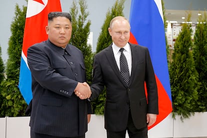 Kim y Putin, en abril de 2019, en la ciudad rusa de Vladivostok.