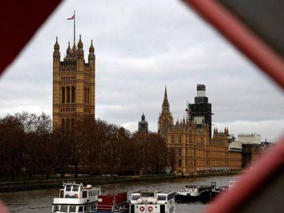Vista del Parlamento brit&aacute;nico.