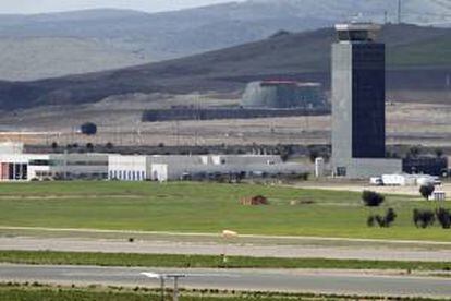 Vista del aeropuerto de Ciudad Real.