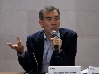 Lorenzo Cordoba Vianello, consejero presidente del Instituto Nacional Electoral en Zacatecas en septiembre 2022.