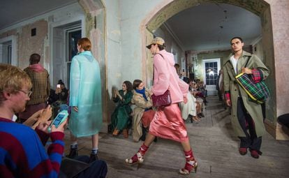 El último desfile de Burberry, de la colección primavera verano 2018 en la Semana de la Moda de Londres del pasado septiembre.