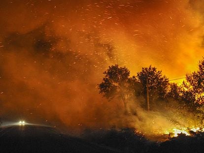 Controlado el gran incendio de Ourense tras devorar 3.000 hectáreas