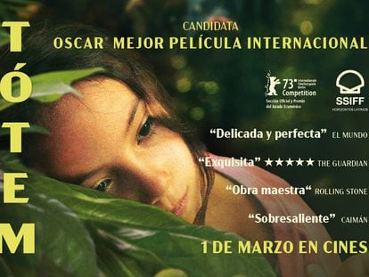 Cartel promocional de la película 'Tótem', en cines el 1 de marzo.