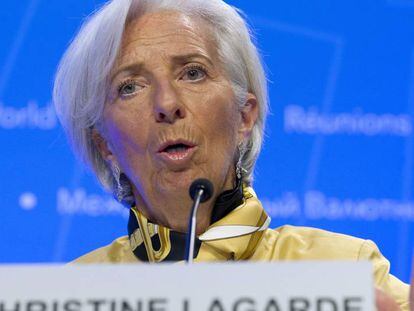 Directora gerente del FMI, Christine Lagarde.