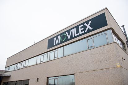 Instalaciones de Movilex en la localidad de Lobón (Badajoz).