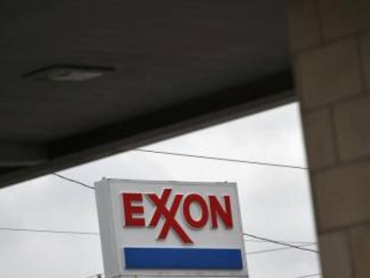 Gasolinera de Exxon en Houston (Texas, EE UU).