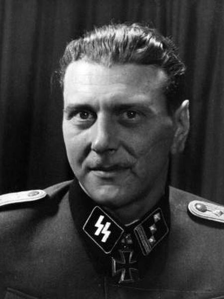 El oficial alemán de las SS Otto Skorzeny, en 1943.
