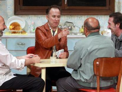 Ensayo de la obra 'Jugadores' en los Teatros del Canal.