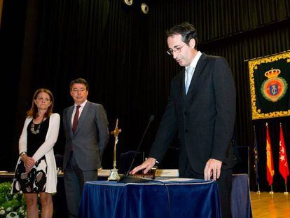 Toma de posesi&oacute;n de Fernando Su&aacute;rez como rector de la Universidad Rey Juan Carlos, en 2013
