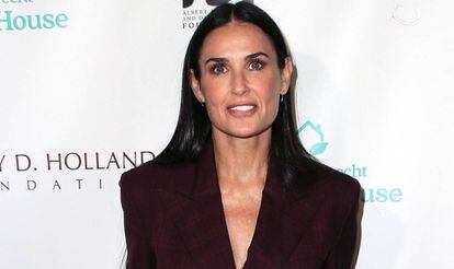 La actriz Demi Moore en la entrega de premios de la organización Peggy Albrecht Friendly House's, en Beverly Hills, California, el pasado sábado.