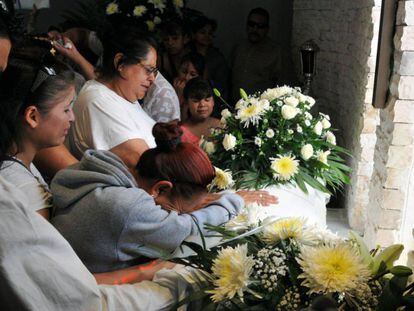 Funeral del ni&ntilde;o asesinado en Chihuahua.