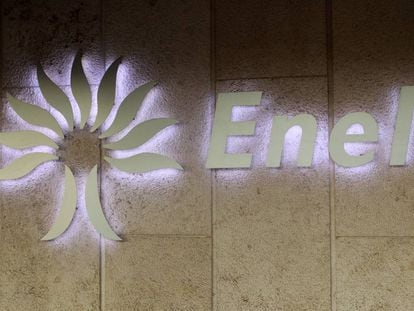 Logotipo de la energética Enel.