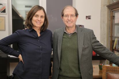 Los profesores Shafi Goldwasser y Silvio Micali, expertos en criptografía y ganadores de los premios Turing en 2012 y Fronteras del BBVA en 2018.