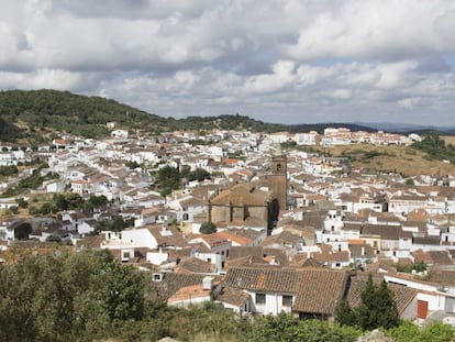 Vista general de de Cortegana.