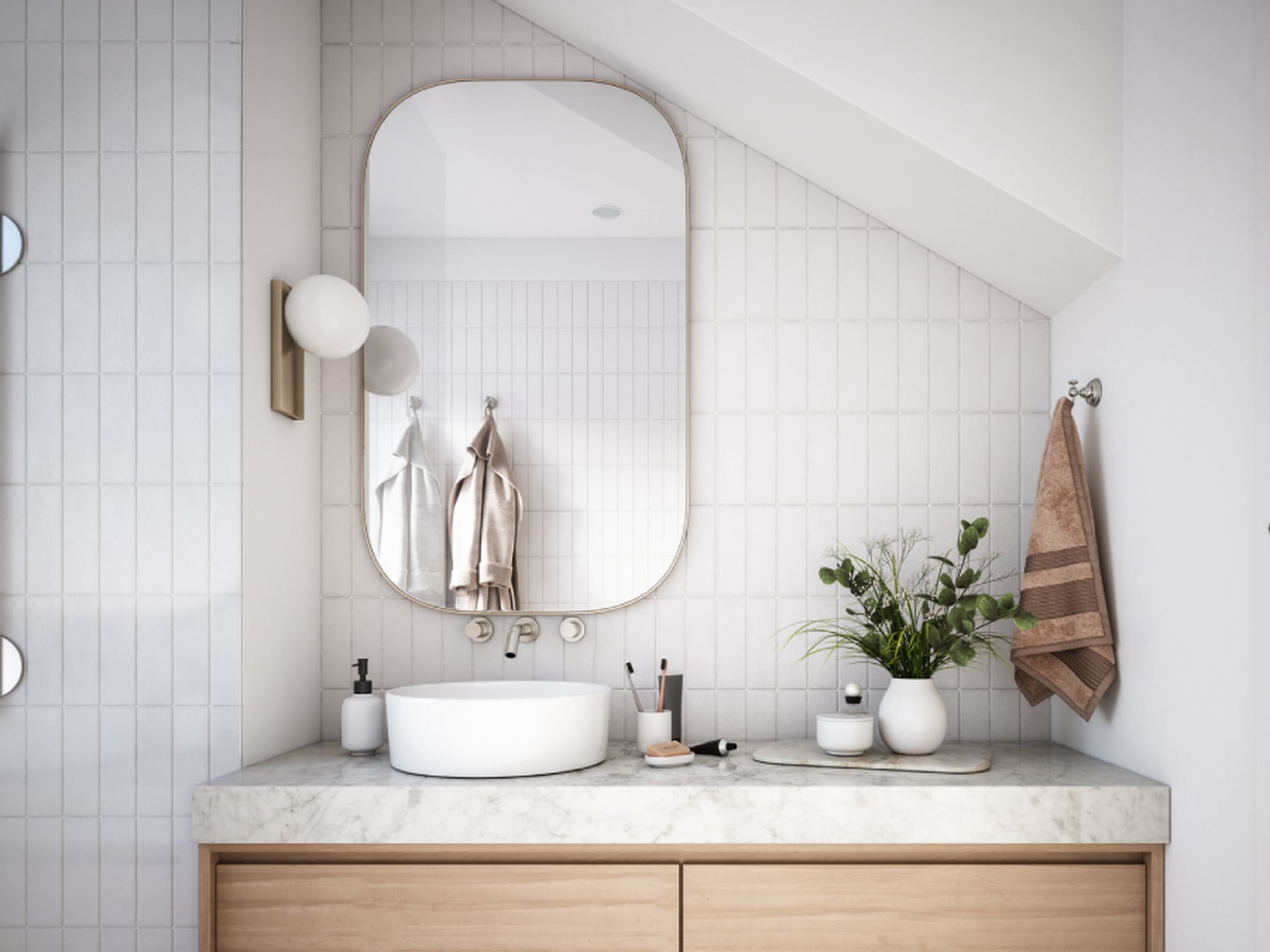 Ideas de decoración: los 35 espejos más modernos para el baño