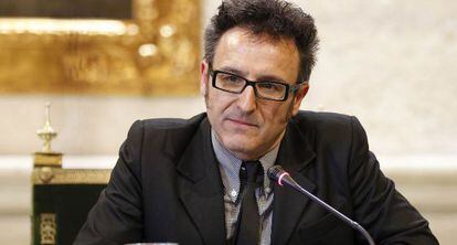 José Luis Cienfuegos, ayer en el Ayuntamiento de Sevilla.