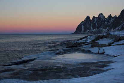 Tungeneset, en Senja, la segunda isla más grande de Noruega.