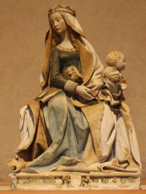 'Notre Dame de Grasse', en el museo de los Agustinos, en Toulouse.
