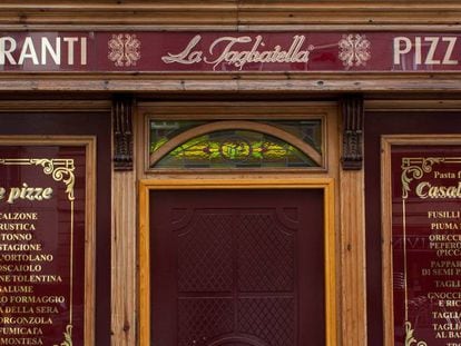 Uno de los restaurantes de La Tagliatella en Madrid. 