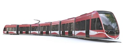 Tren ligero de CAF para Calgary.