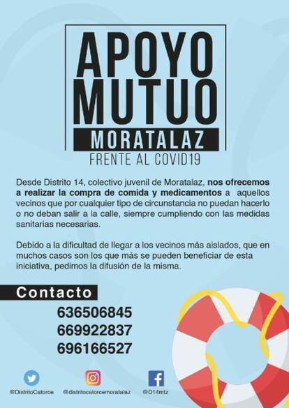 Apoyo Mutuo Moratalaz del grupo Distrito 14