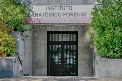Fachada del Instituto Anatómico Forense de Madrid, en septiembre de 2019.