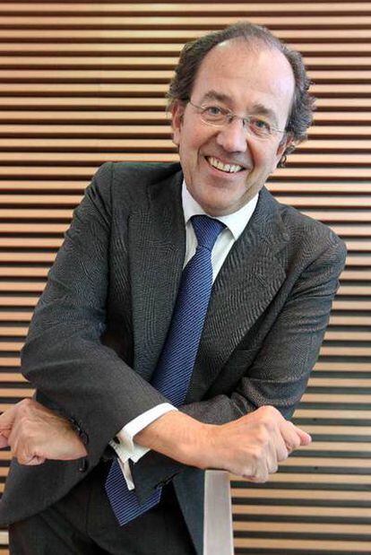 Ramiro Mato, máximo responsable de BNP Paribas en España, en la sede de Madrid.