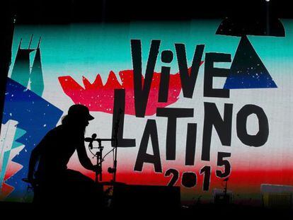 La banda de rock Interpol en el Vive Latino, en M&eacute;xico DF
