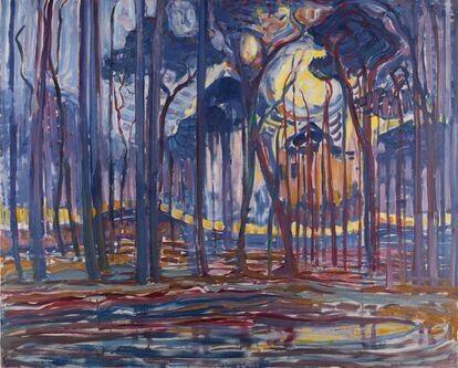 'Bosques cerca de Oele' (1908).