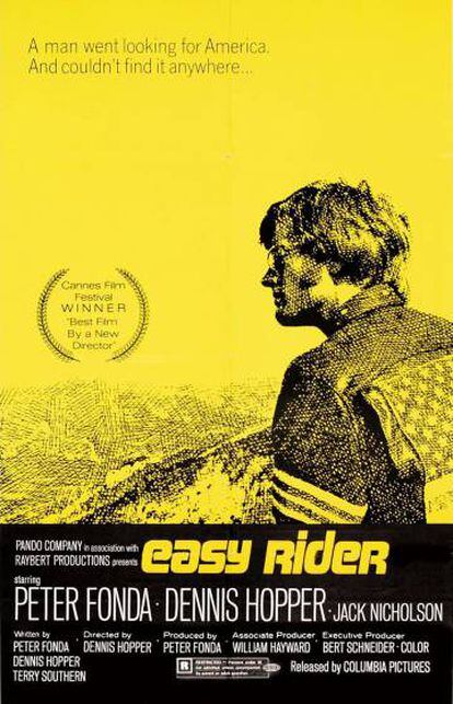 El cartel de 'Easy Rider'.