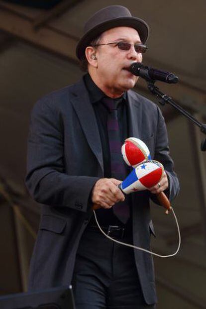 Ruben Blades en el festival de Nueva Orleans.