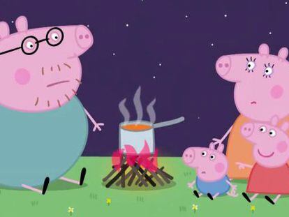 Imagen de la serie Peppa Pig.