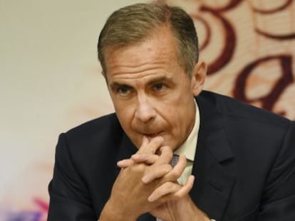 El gobernador del Banco de Inglaterra, el canadiense Mark Carney