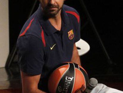 Navarro, durante el acto de ayer en Madrid.