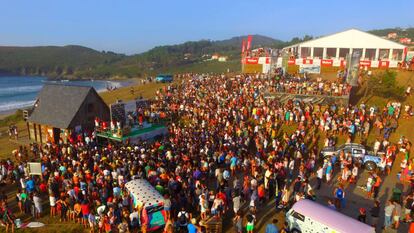 Playa coruñesa de Pantín: la Pantín Classic Galicia Pro