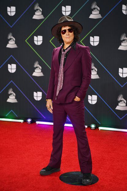 Mucha presencia española en esta edición de los Grammy Latinos. En la imagen, el cantante Enrique Bunbury.