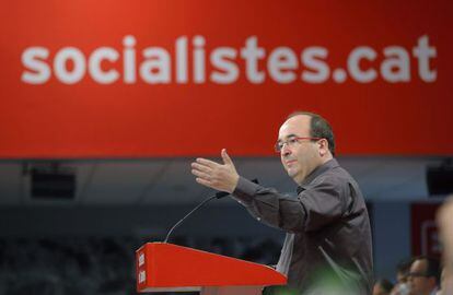 El primer secretario del PSC, Miquel Iceta.