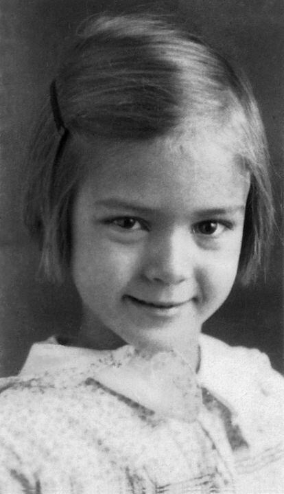 Jean Patchett, con 6 años en 1932. 