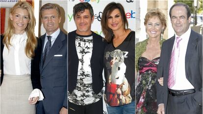 Patricia Rato, Espartaco, Alejandro Sanz, Raquel Perera, Ana Rodríguez y José Bono.