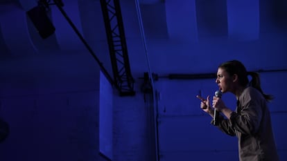 La ministra de Igualdad, Irene Montero, este sábado en Madrid.