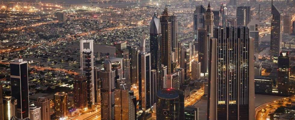 El skyline de Dubai.