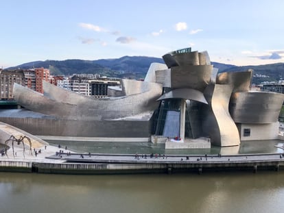 El Museo Guggenheim Bilbao, en una foto cedida por el museo.
