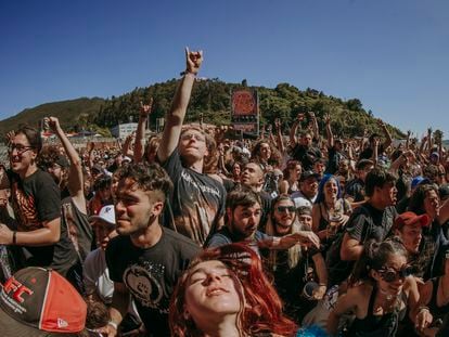 Público en el Resurrection Fest de Viveiro (Lugo) en la edición de este año, junio pasado.