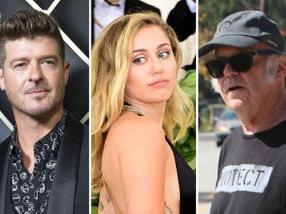 Los fuegos, activos desde el pasado viernes, destruyen las casas de Miley Cyrus, Neil Young y Robin Thicke y afectan a las Lady Gaga, Orlando Bloom, Raquel del Rosario o Gerard Butler