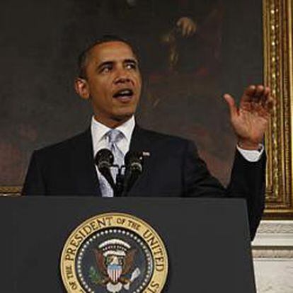 Obama descalifica a las agencias de rating y afirma que EE UU siempre será "triple A"