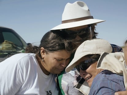 Las Rastreadoras de El Fuerte, en una imagen del documental ‘Te nombré en el silencio’.