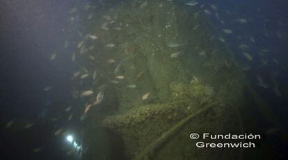 Submarino nazi hundido en 1943 en las costas de Calpe