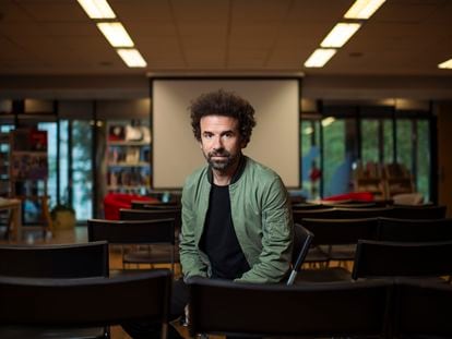 El director y activista climático Cyril Dion en la sede del Instituto Francés, en Madrid.