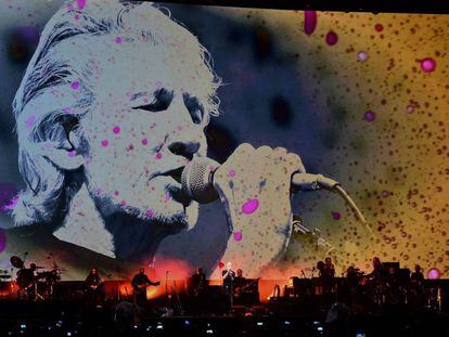 Roger Waters en la Ciudad de México.
